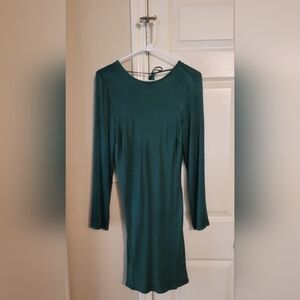 Cloth & Stone Emerald Long Sleeve Dress